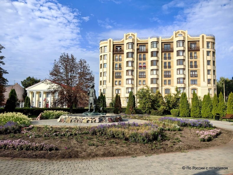 Памятник «Тамбовскому мужику». Фото автора.
