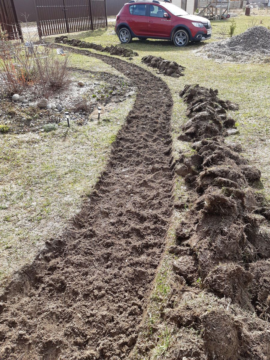 Сняла верхний слой слегка
