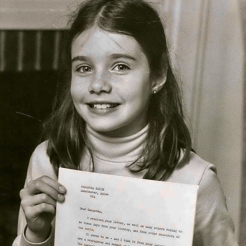 Саманта Смит. Источник картинки - Яндекс.Картинки