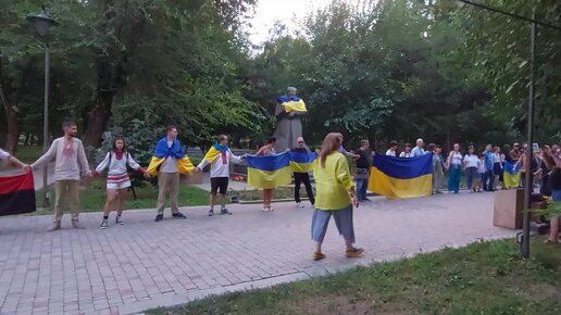 День независимости Украины в Ереване