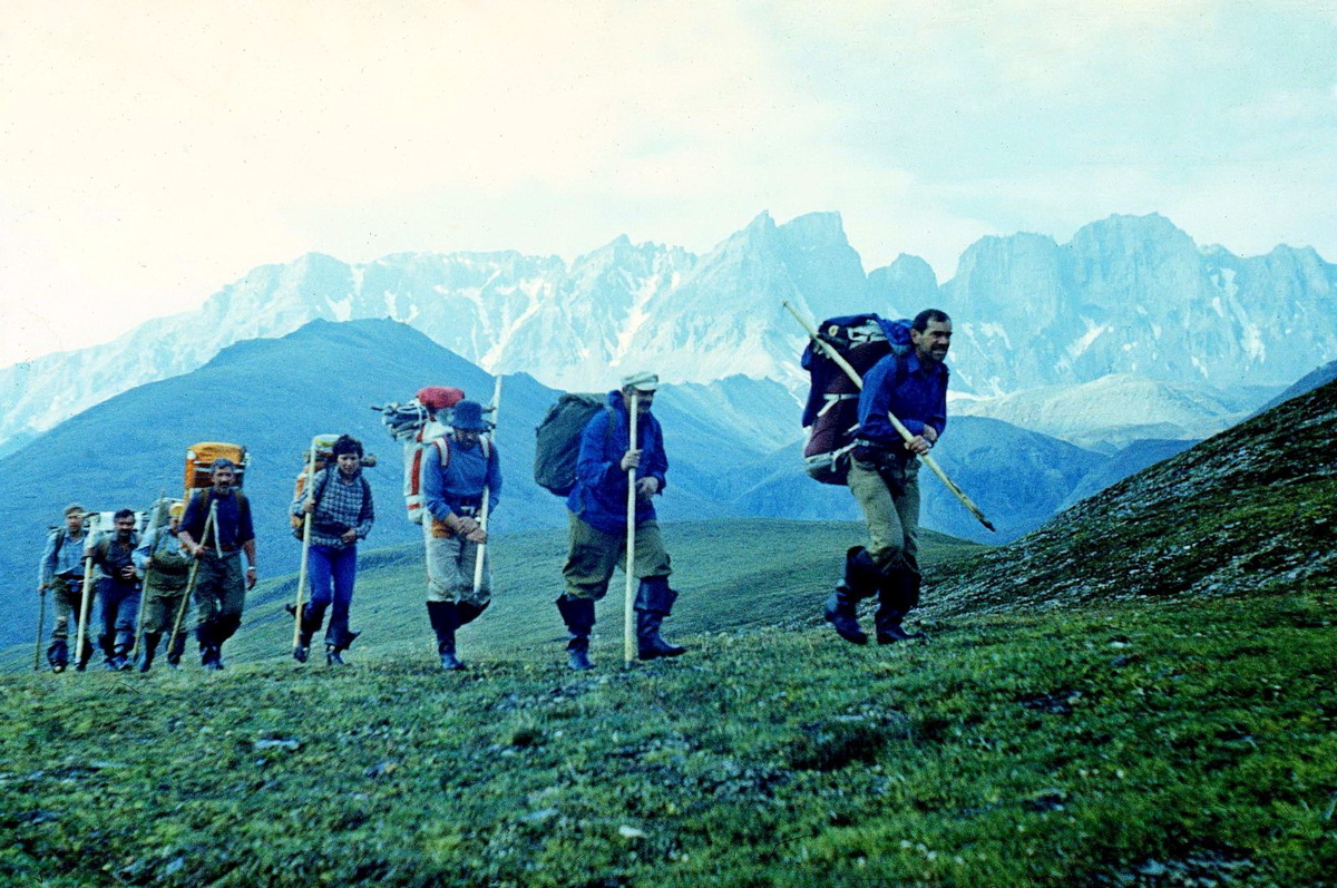 1986 год, Якутия, хребет Сунтар-Хаята. Фото Александра Чернова.