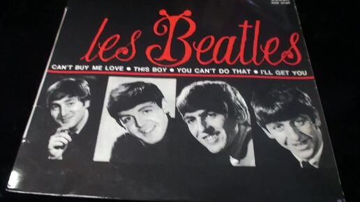 0024 Рок рариететы Beatles Can't Buy Me Love EP France 1st press (Mega Rare)