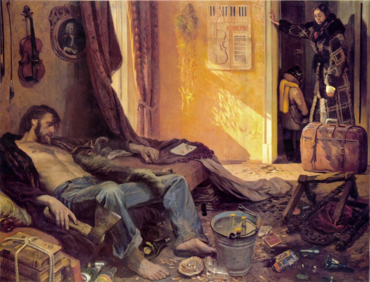 «Прощальный взгляд», 1982 г. Геннадий Добров