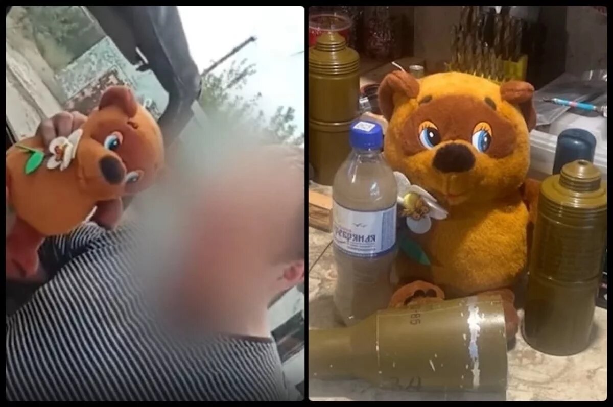    Бойцу из Новосибирска «Винни» передали плюшевого Винни-Пуха-инженера