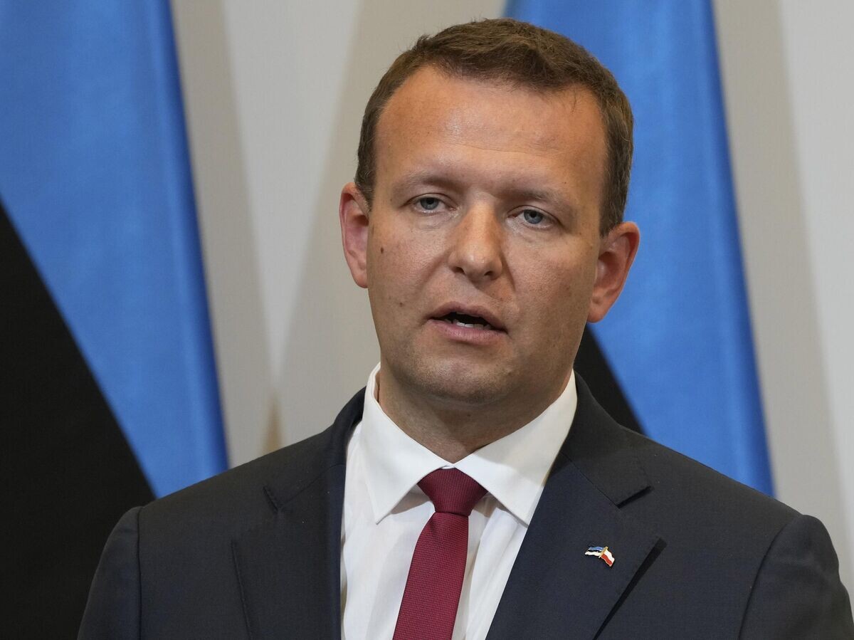    Глава МВД Эстонии Лаури Ляэнеметс© AP Photo / Czarek Sokolowski