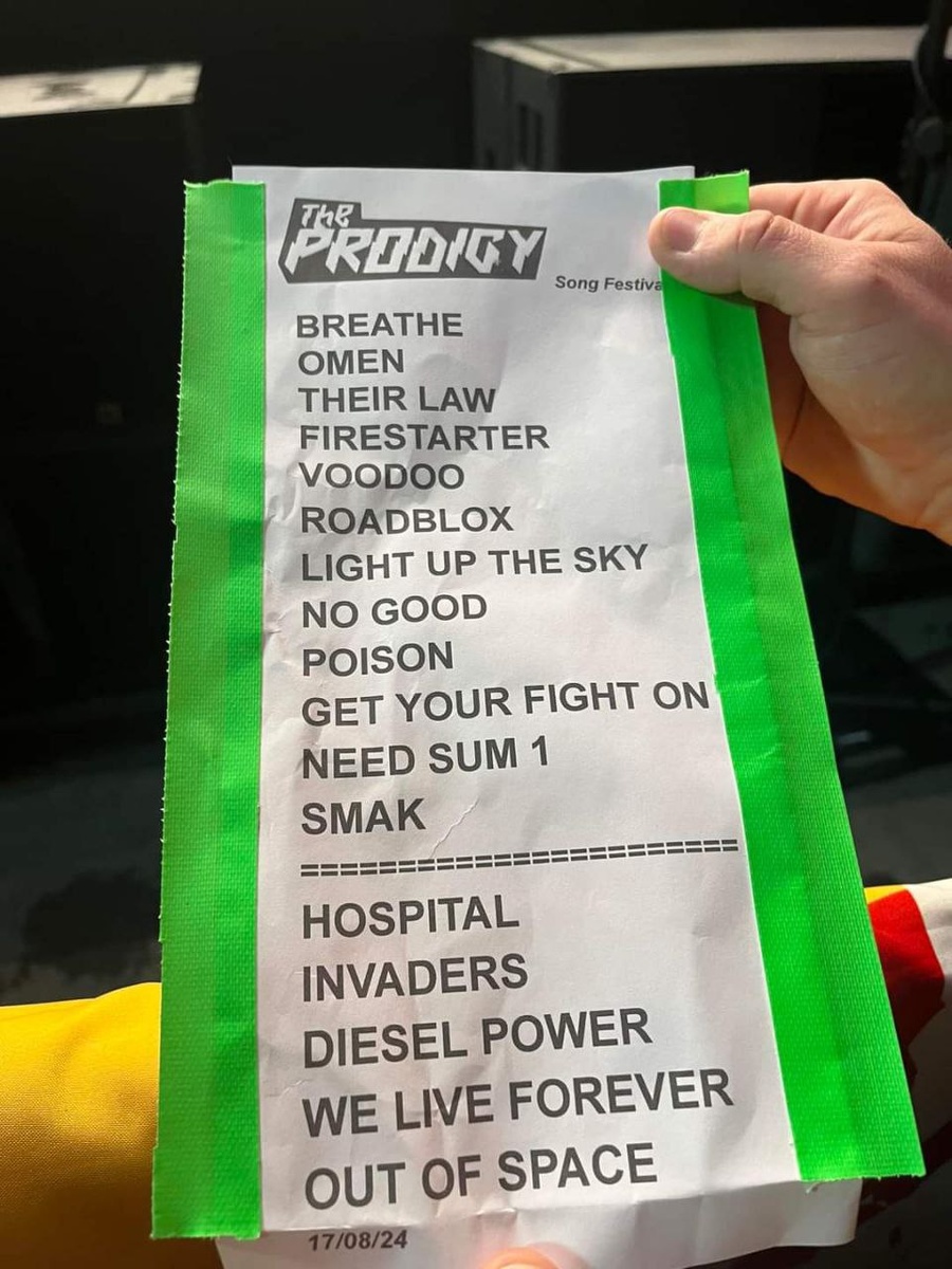 Reading setlist