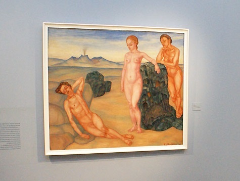 Петров-Водкин, "Сон", 1910.