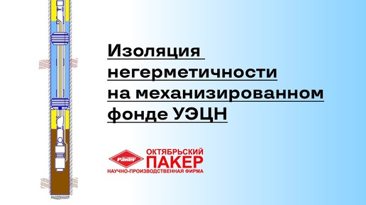 Изоляция негерметичности на механизированном фонде УЭЦН — Пакер с кабельным вводом