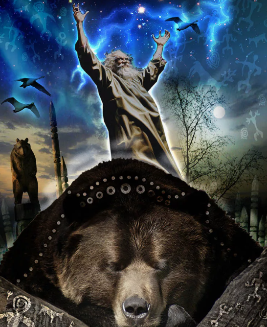 Велес и Медведь. Источник: Яндекс-картинки