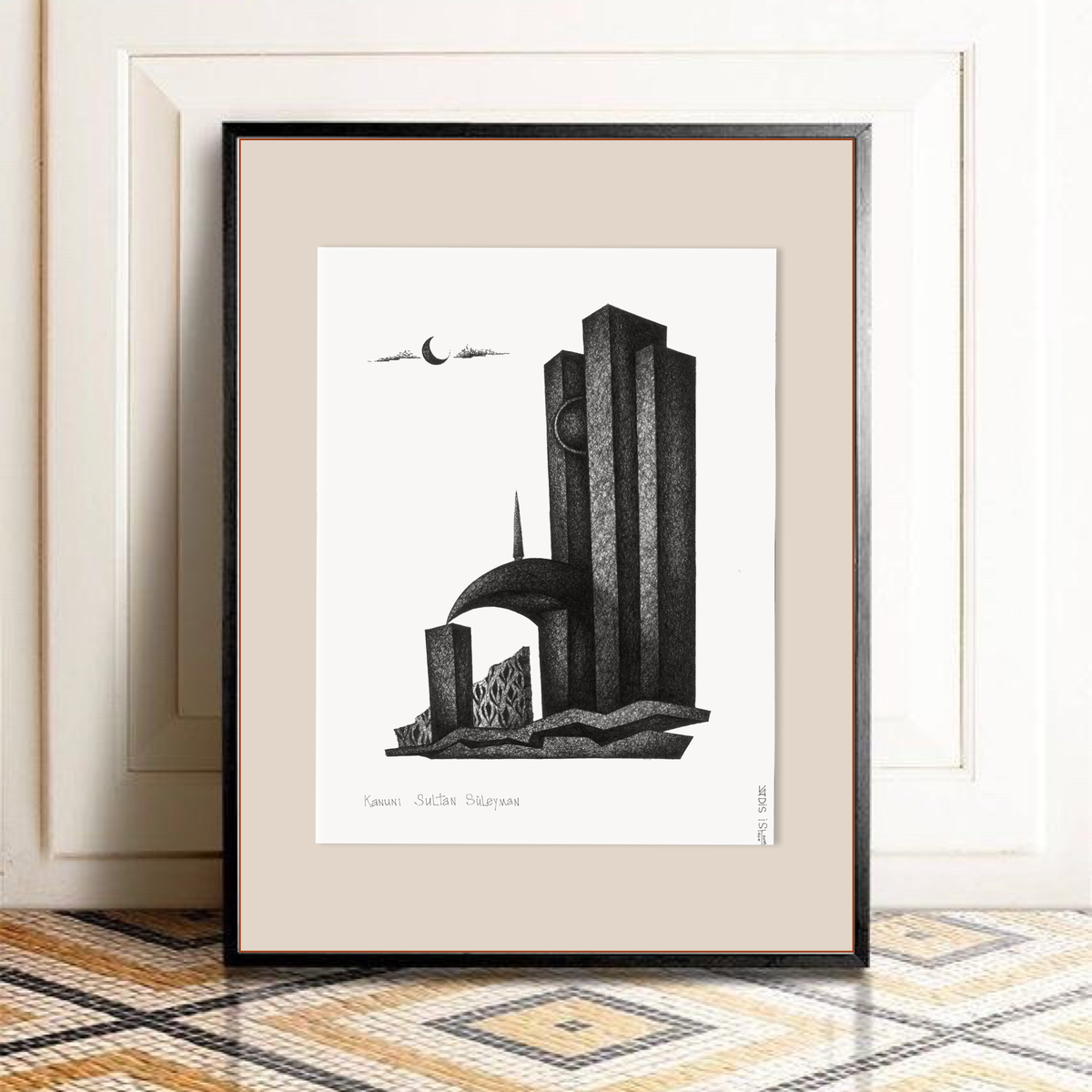 картина Сулейман I (Фотоизображение картины является объектом авторских прав и охраняются в соответствии с законодательством о защите авторских прав).