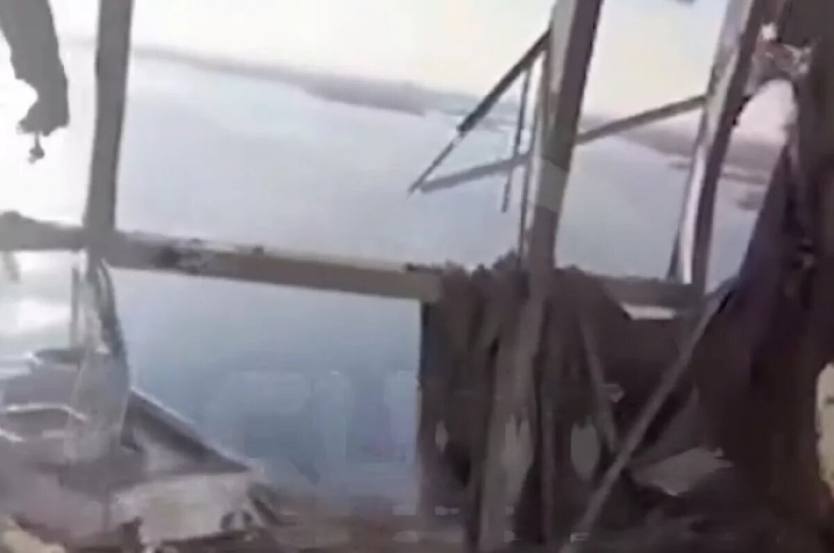    В Сети опубликовали видео из квартиры в Саратове, куда попал дрон ВСУ