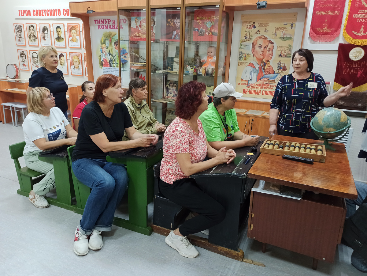 Внутри Музейно-выставочного центра Хворостянки