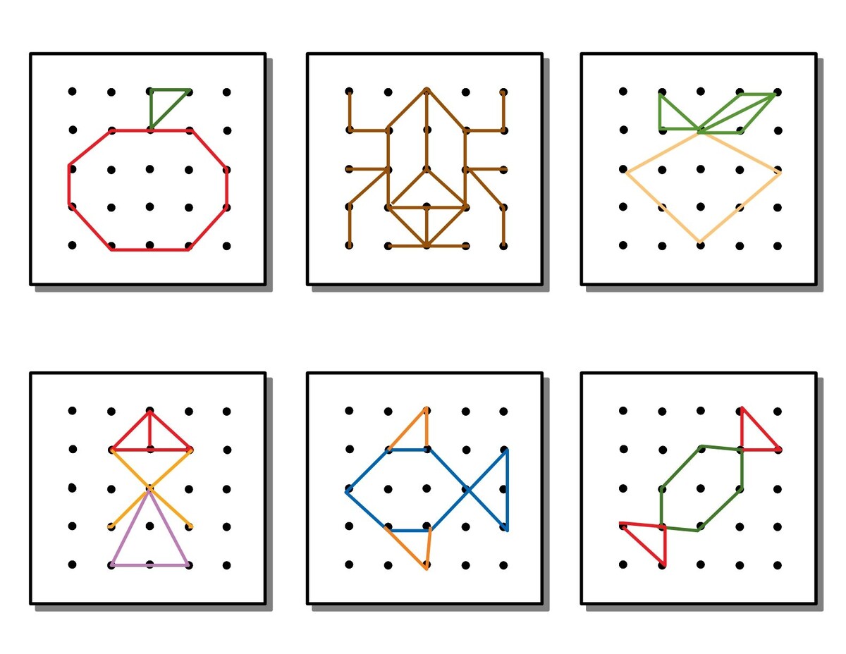 Схемы для занятий с геобордом