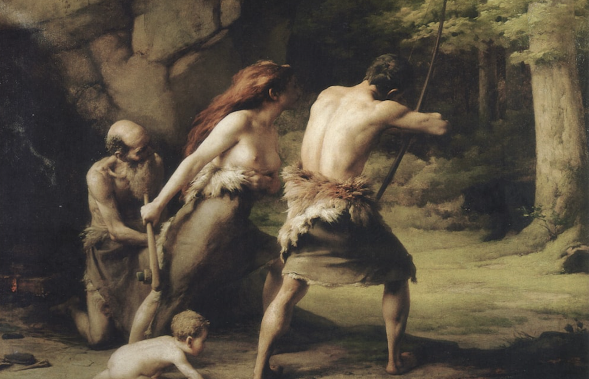 Охота на пещерных медведей