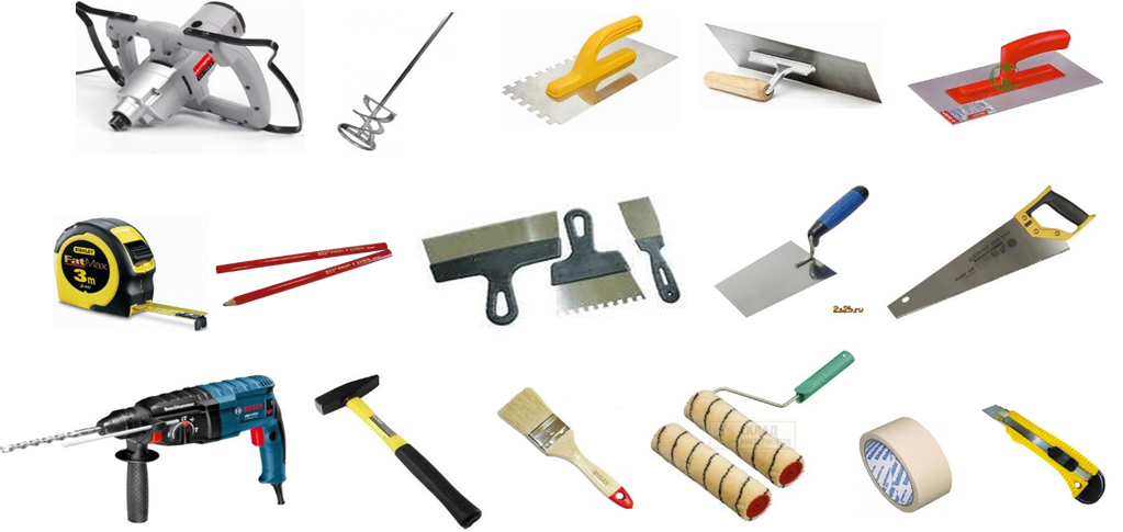 Инструменты для монтажа