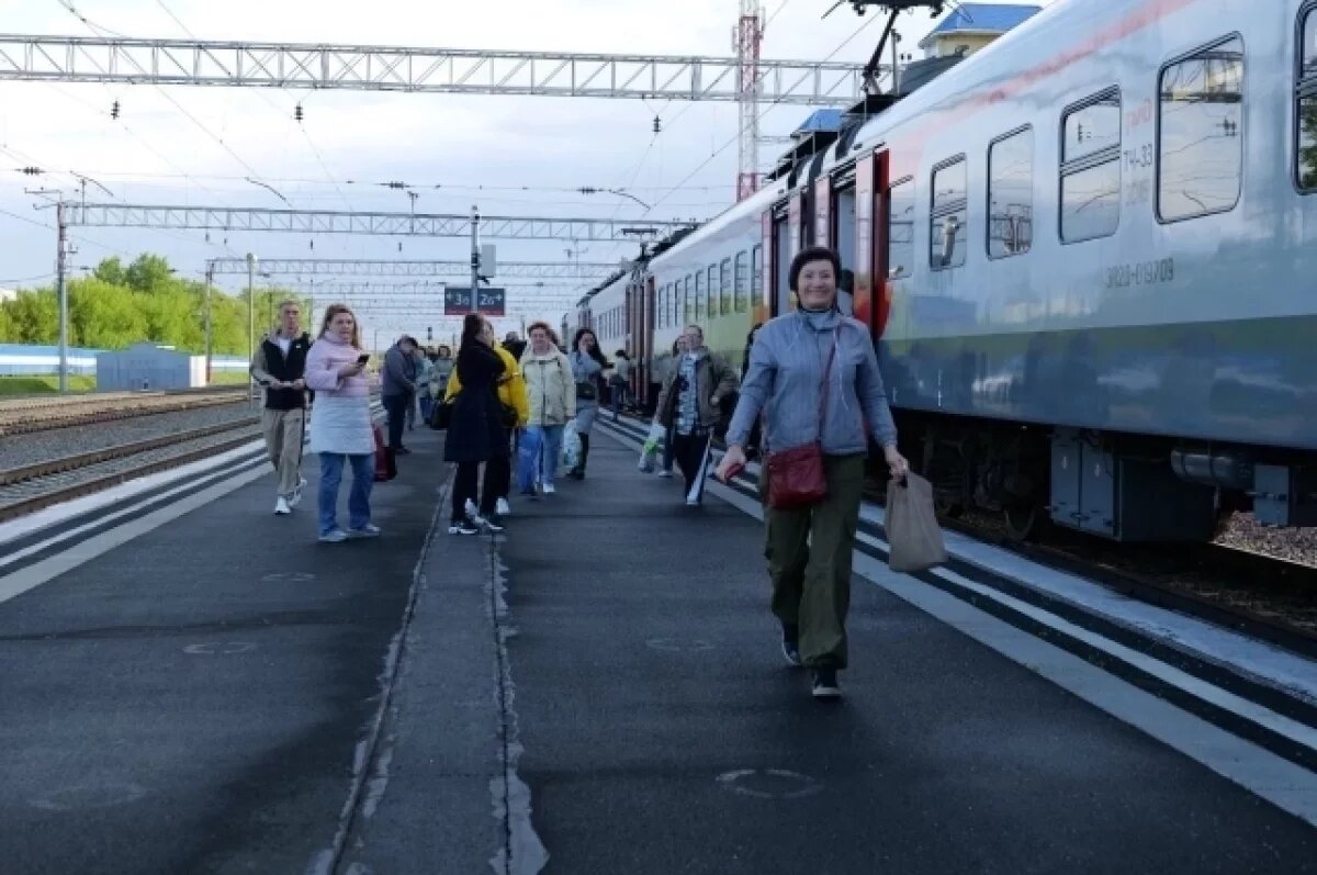    Две новые остановки появятся у кемеровской электрички со 2-го сентября