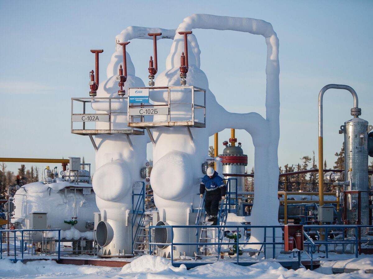    Ковыктинское газовое месторождение в Иркутской области© РИА Новости / Игорь Агеенко