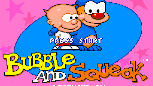 Bubble and Squeak | Sega Mega Drive (Genesis).