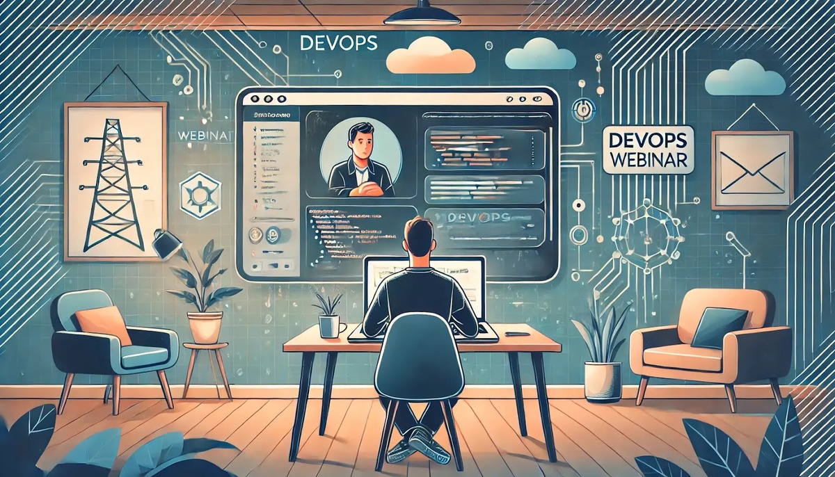 Просмотр вебинара по DevOps 