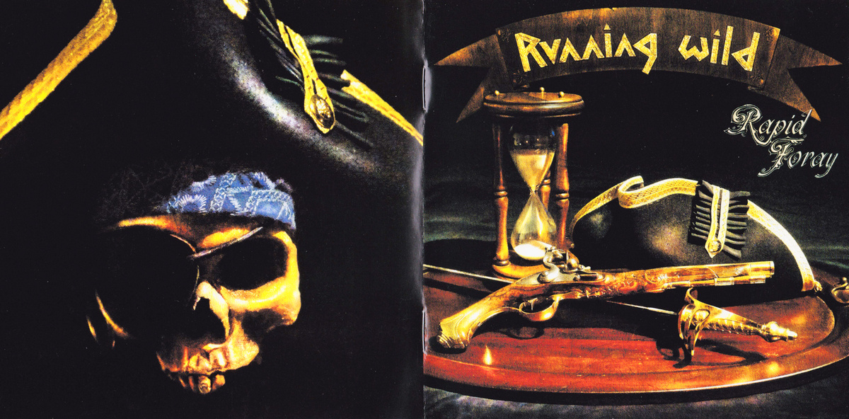 Буклет диска альбома Running Wild - Rapid Foray (2016) - 01