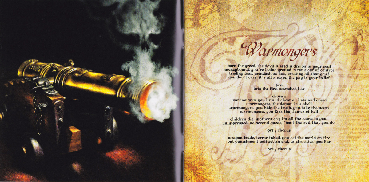 Буклет диска альбома Running Wild - Rapid Foray (2016) - 03