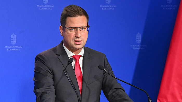 Гергели Гуляс, ответственный за аппарат премьер-министра Венгрии.