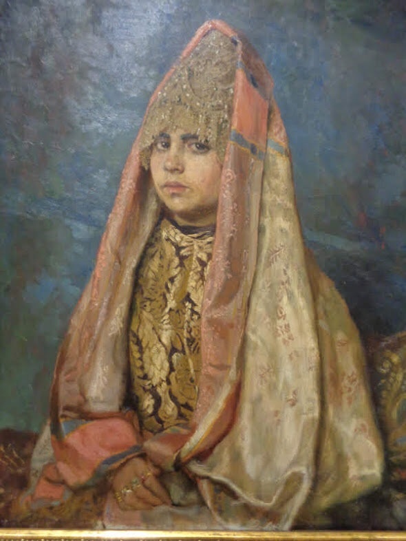 В. Васнецов "Портрет В.С. Мамонтовой"