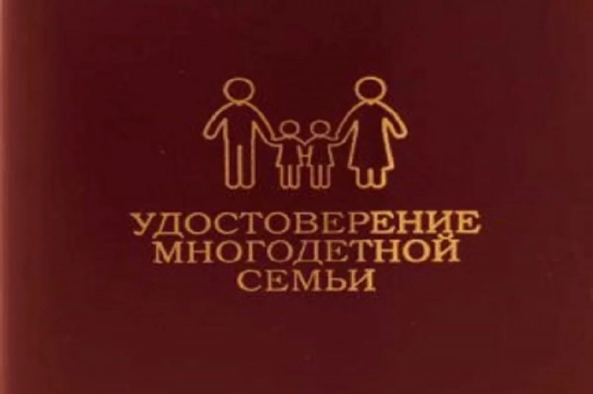    В Тверской области 56 многодетных семей получили новые удостоверения