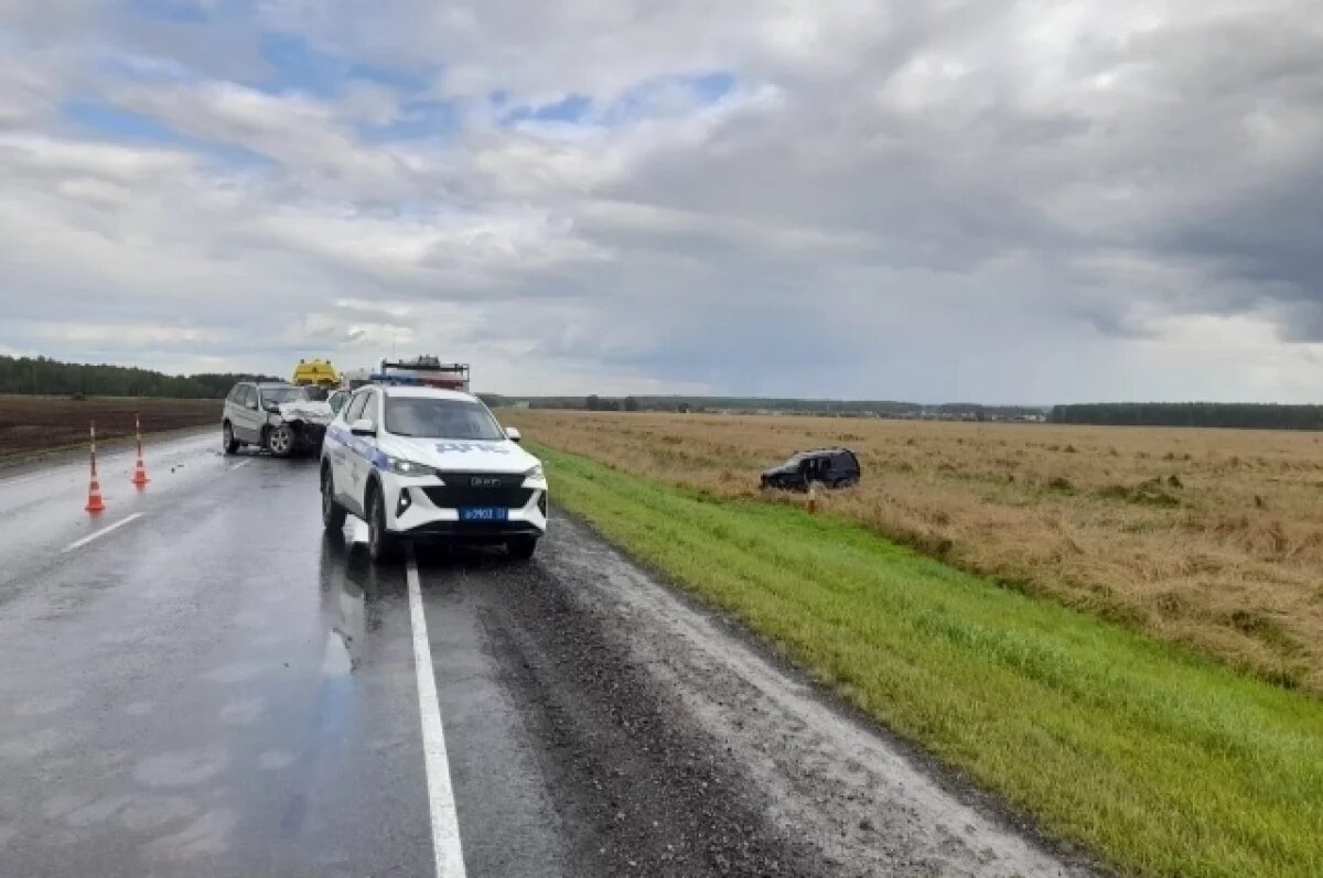    Трагическое ДТП с семьей из Алтая произошло на трассе Тюмень-Омск