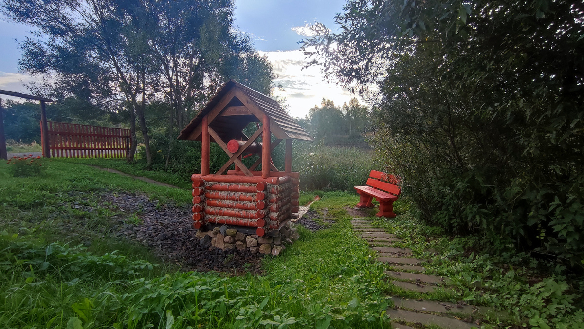 Родник в деревне Фефелово