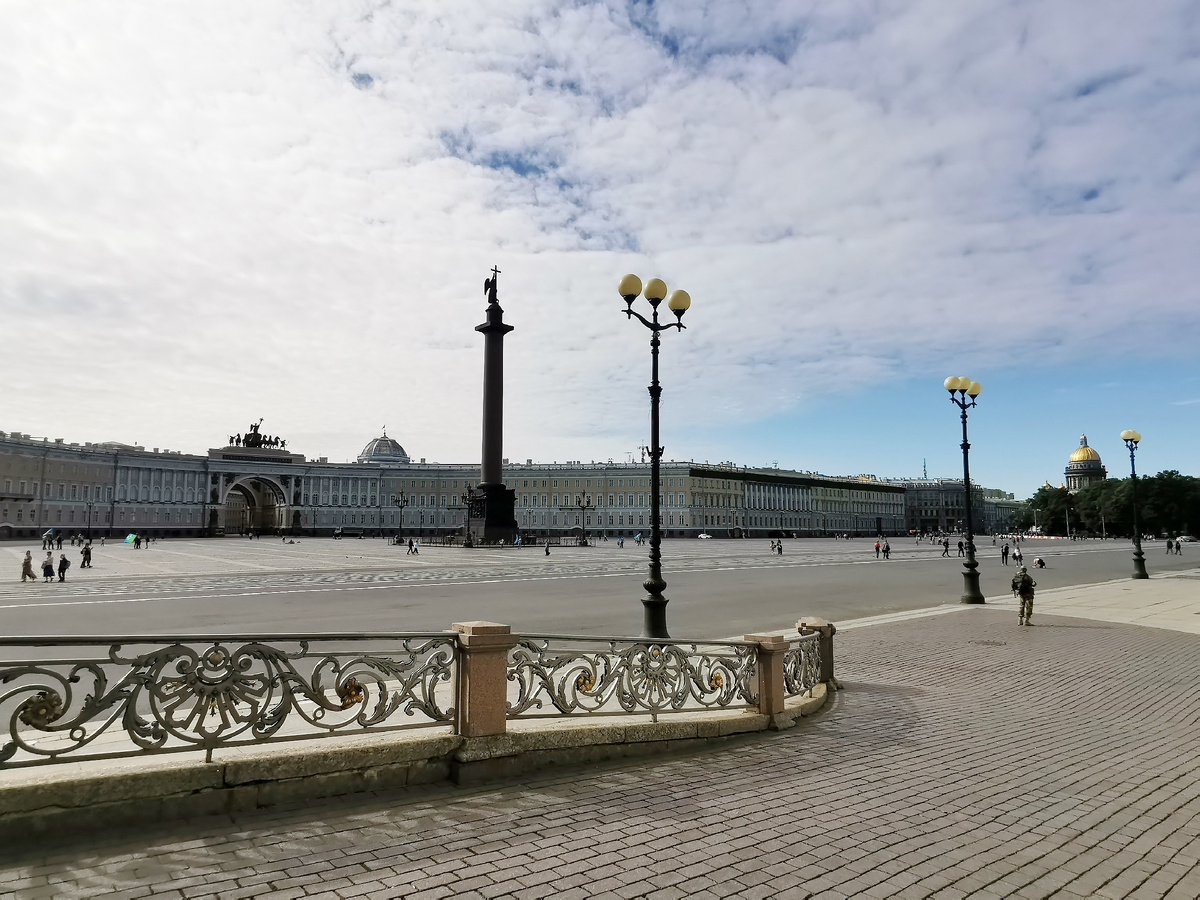 Дворцовая площадь. Фото автора.