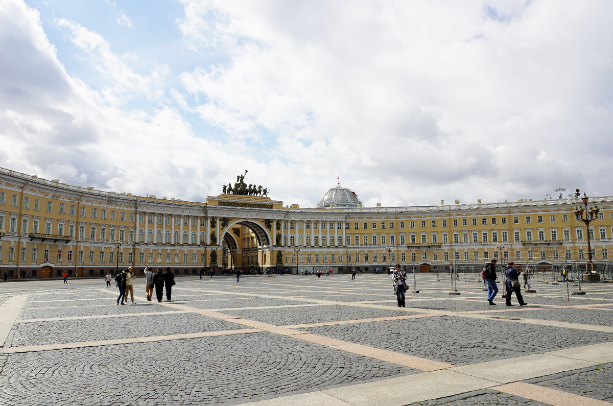 Здание Главного штаба. Фото автора.