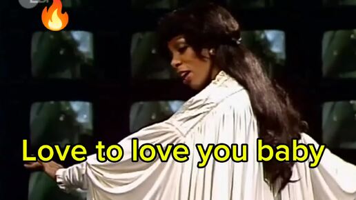 Donna Summer -Love to love you baby