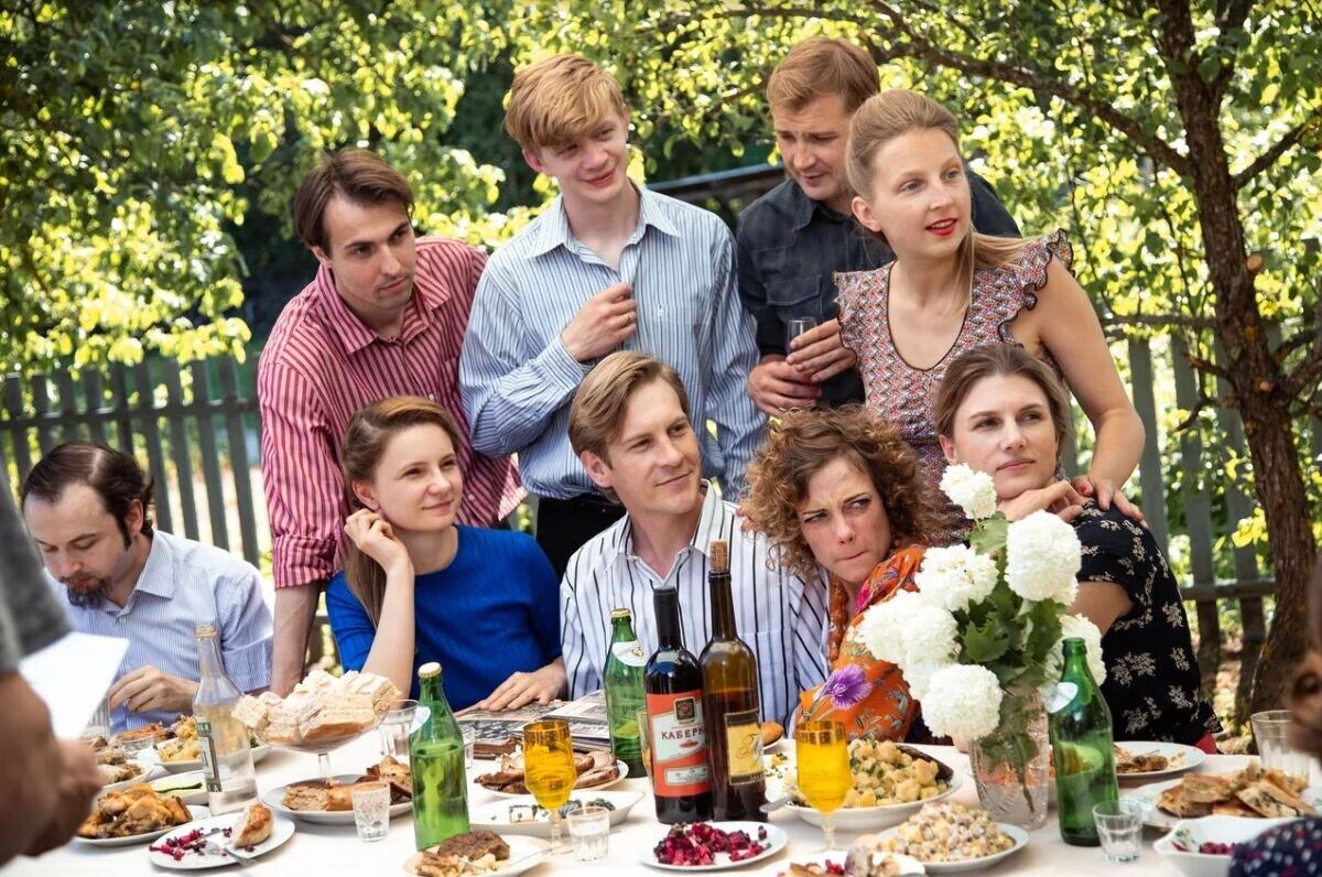 Кадр со съемок сериала «Я не могу без тебя»