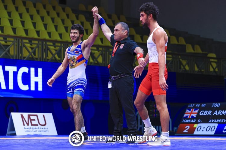    60kg FS - Hayk Avanesyan (ARM) df. Danoush Jowkar (GBR) Nare