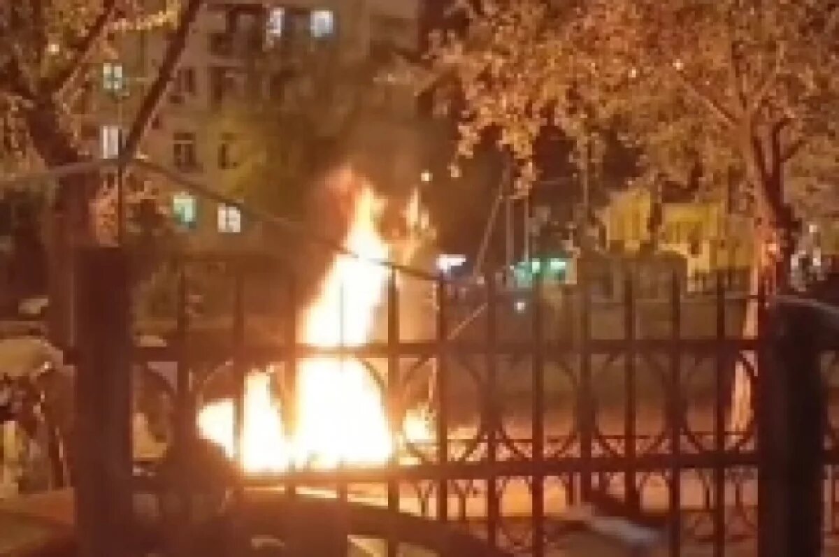    Праздничный салют в Астрахани обернулся пожаром