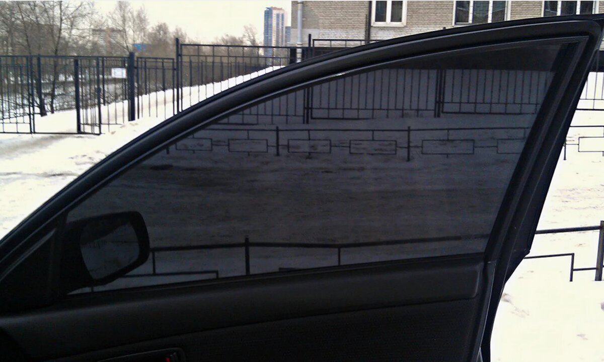 Тонировка (вид с салона)
