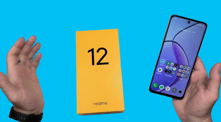 Realme 12 5g видео