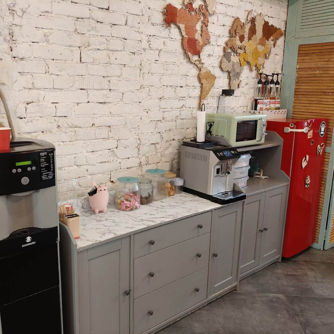 кухня в антикафе