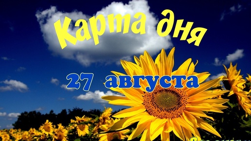 Карта дня🍀27 августа 2024🌞Пасьянс.Тайм-код в описании.