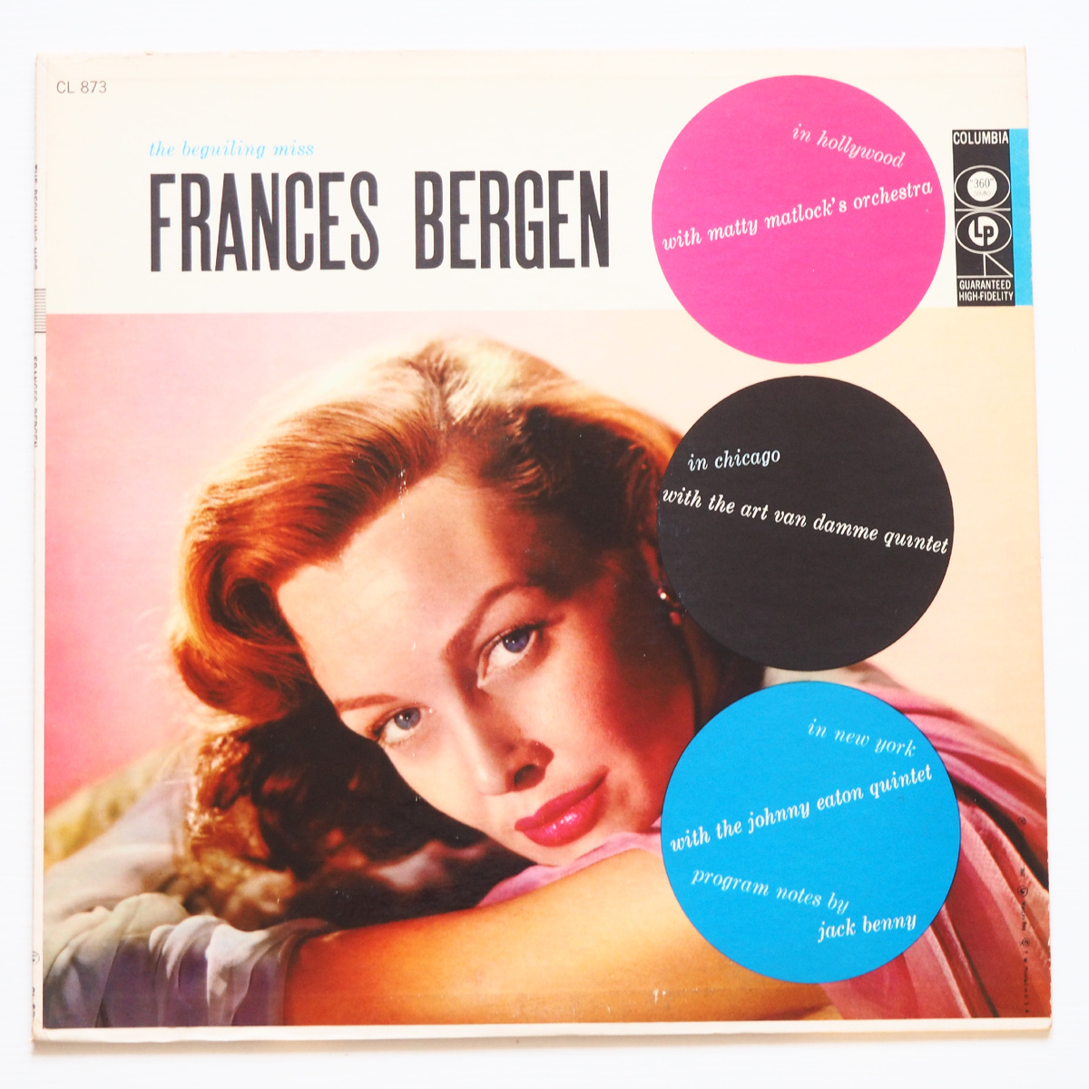 Frances Bergen – The Beguiling Miss (Columbia, 1956)