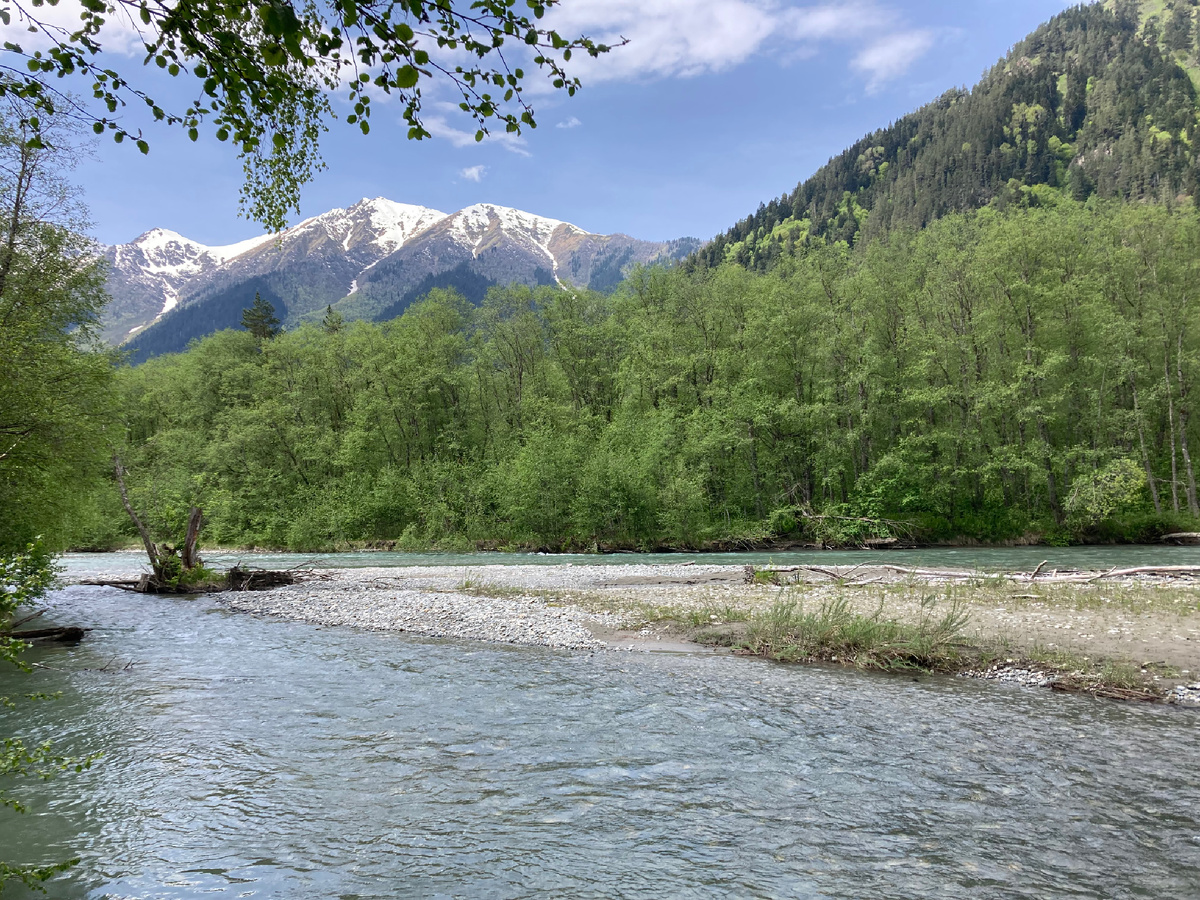 Река Кизгыч. 