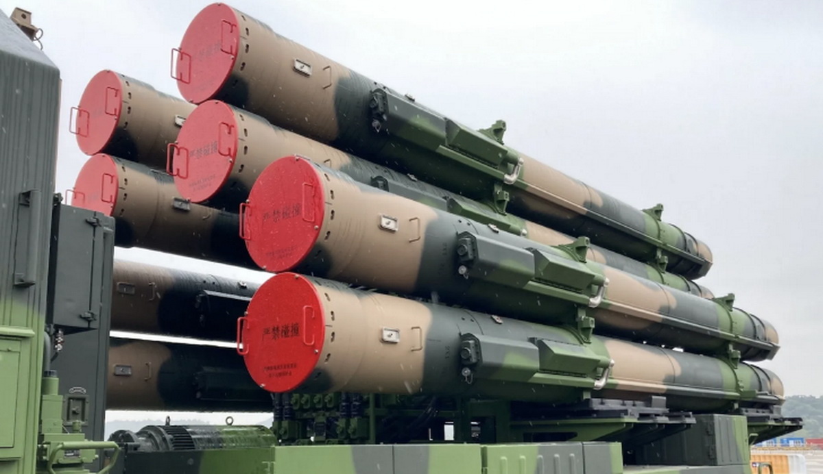 Пусковая установка на 8 ракет HQ-9B