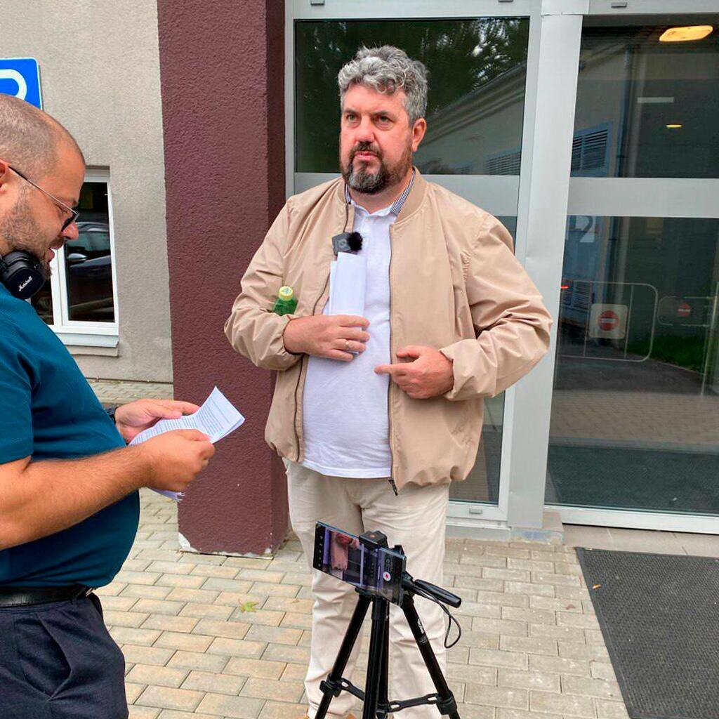 Владимир Дорофеев перед заседанием суда © соцсети / Алла Березовская