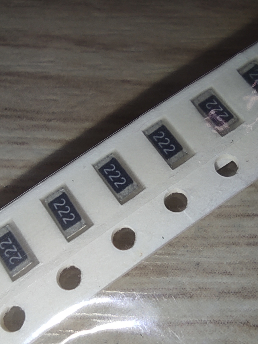 1206 2,2 кОм 5% чип резистор