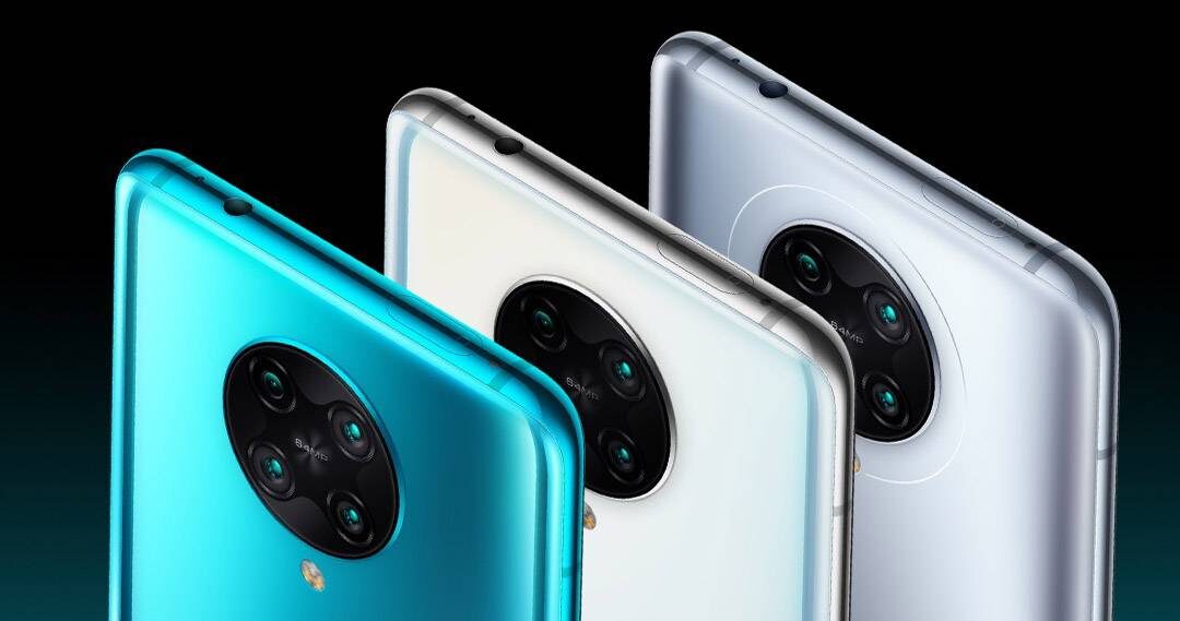 Смартфон с круглой камерой посередине корпуса xiaomi