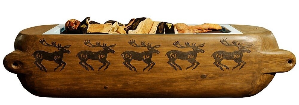 Мумия принцессы Укока. Алтай.