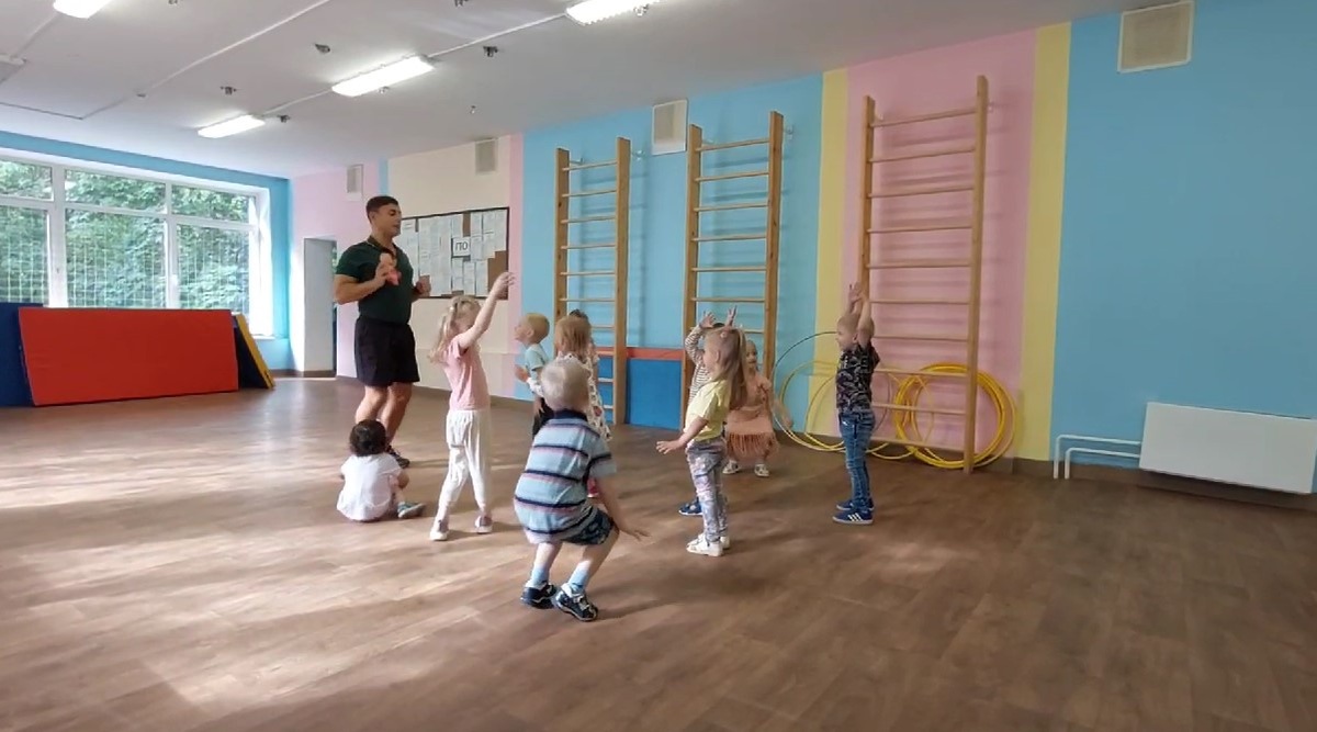 Физкультура в нашем садике