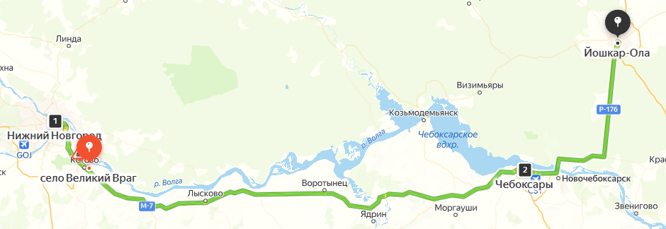 Всего 360 км. Должно было занять около 5 часов. Но есть в нашей необъятной какие-то проклятые трассы где всегда ремонт и реверсивное движение. В итоге, постояли лишних 40 минут на жаре)