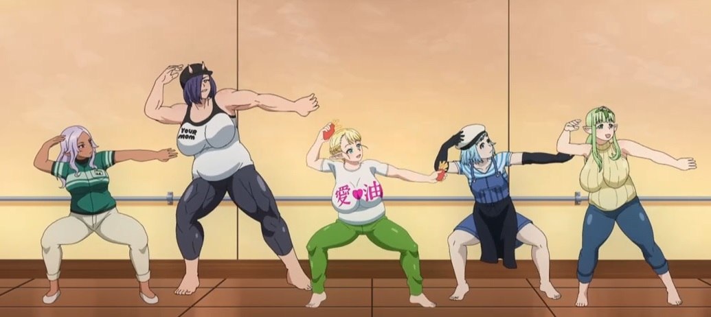 Кадр из опенинга. К счатью, тут они пока одеты.